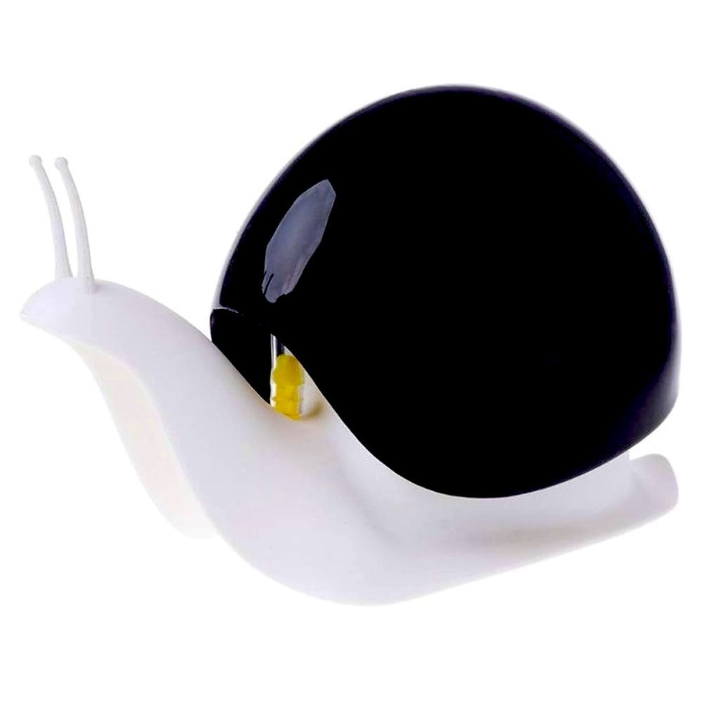 Snail soap dispenser black